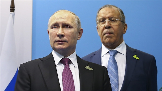 Rusya Devlet Başkanı Putin - Rusya Dışişleri Bakanı Sergey Lavrov
