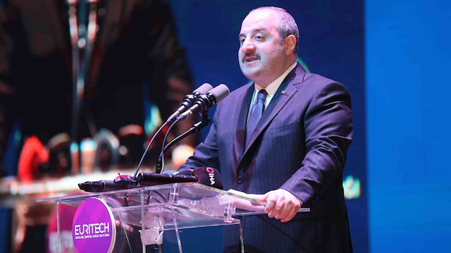 ​Sanayi ve Teknoloji Bakanı Mustafa Varank.