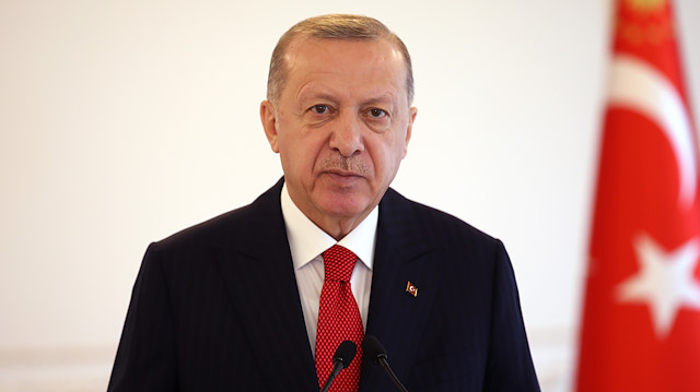 Cumhurbaşkanı Erdoğan mesaj yayımladı.