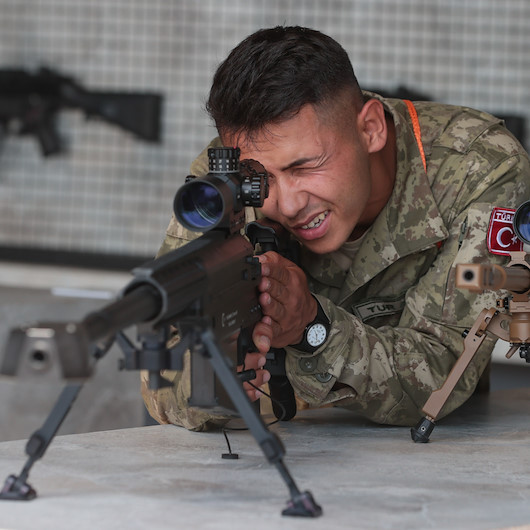 EFES-2022 Tatbikatında ilk defa kullanılan silahlar İzmirde sergileniyor