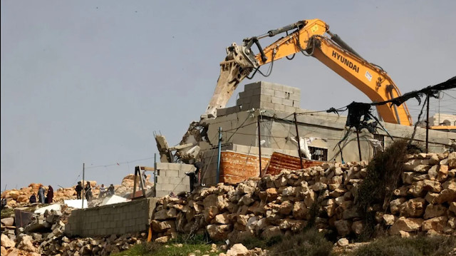 İsrail 2022'de Batı Şeria ve Doğu Kudüs'te 300 evi yıktı