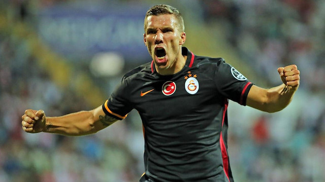 Lukas Podolski, önceki yıllarda Galatasaray'da forma giymişti.