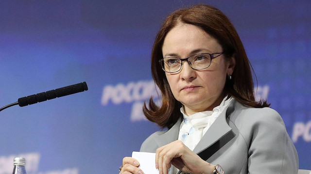  Rusya Merkez Bankası Başkanı Elvira Nabiullina