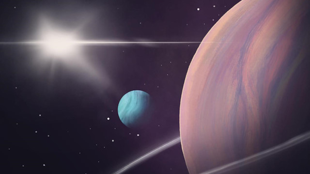 NASA Dünya'ya benzeyen iki kayalık ötegezegen keşfedildiğini duyurdu.