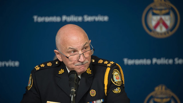 ​Toronto polis şefi James Ramer 
