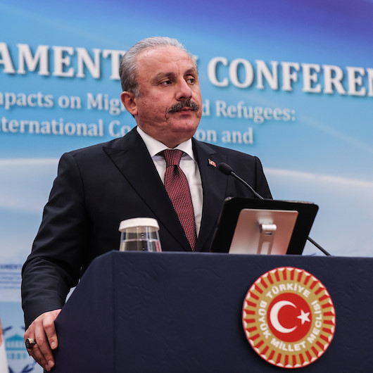 TBMM Başkanı Şentop: Türkiye maalesef göç konusunda yalnız bırakıldı