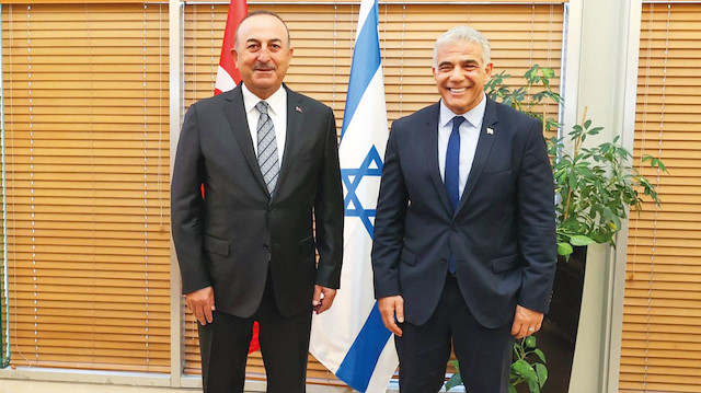 Yair Lapid’i Dışişleri Bakanı Çavuşoğlu konuk edecek. 