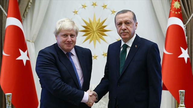 Johnson - Erdoğan (Foto: Arşiv)