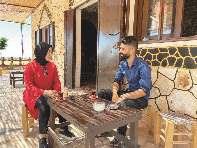 27 yaşındaki Muhammed İbrahim Çobanbey’de bir kafe işletiyor.