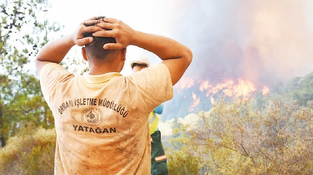 200 hektar alanda etkili olan yangını söndürmek için Türkiye  tek yürek olurken, ciğerlerimizi  kül eden afetle ilgili sabotaj ihtimali üzerinde de duruluyor. 
