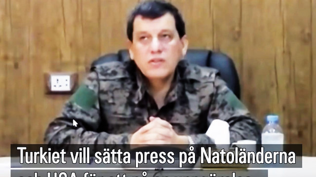 PKK elebaşlarından Ferhat Abdi, İsveç devlet televizyonuna röportaj verdi.