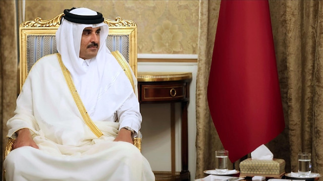 أمير قطر يصل مصر في زيارة هي الأولى منذ 2015