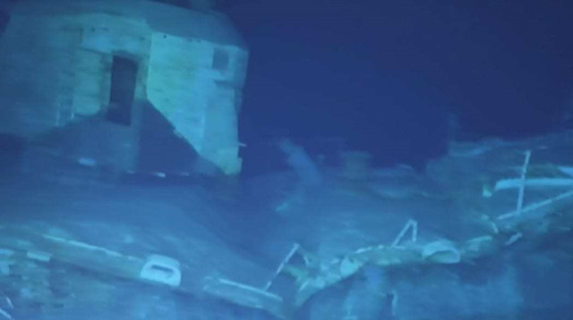 Dünyanın en derin gemi enkazı