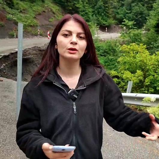 Yeni Şafak sel sularının etkisi altında kalan Bozkurtta