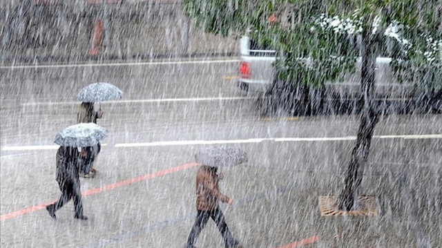 Meteoroloji’den şiddetli sağanak uyarısı.