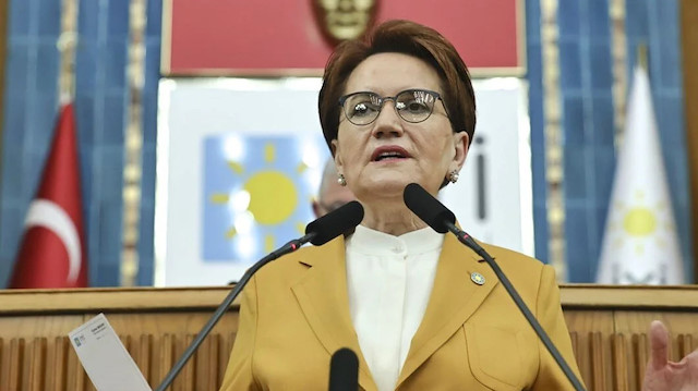  İYİ Parti Genel Başkanı Meral Akşener