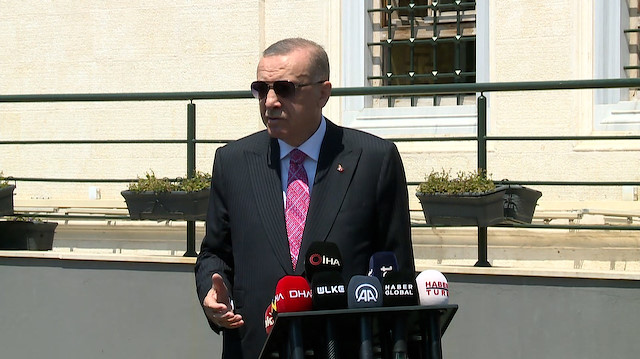 Cumhurbaşkanı Erdoğan: Bilmiyorum kim sufle etti ama bizi barıştırmak için çok gayret sarf ettiler