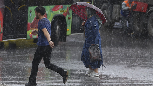 AFAD'dan Ankara ve bazı illere kuvvetli yağış uyarısı