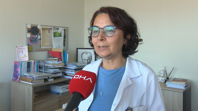 Koronavirüs Bilim Kurulu Üyesi Prof. Dr. Serap Şimşek Yavuz.