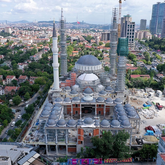 Açılış için gün sayan Barbaros Hayreddin Paşa Camisindeki denizcilik simgeleri
