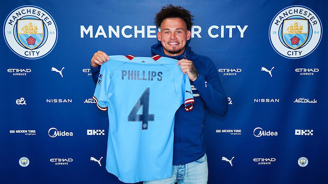 Manchester City'e transfer olan Phillips, Premier Lig'de 49 maça çıktı.