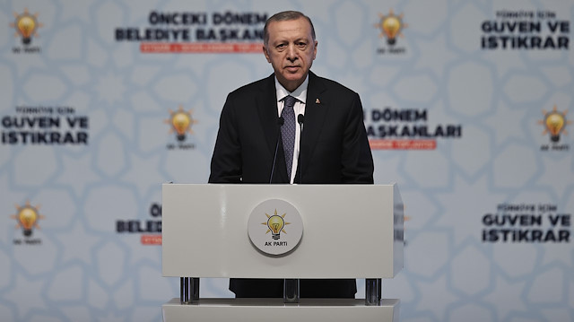 Cumhurbaşkanı ve AK Parti Genel Başkanı Recep Tayyip Erdoğan açıklama yaptı.  