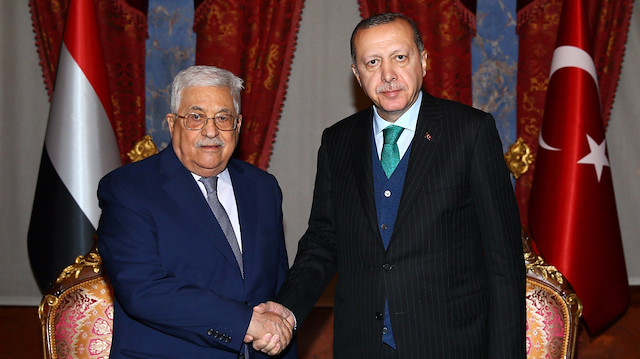 Arşiv - Cumhurbaşkanı Erdoğan ile Filistin Devlet Başkanı Mahmud Abbas.