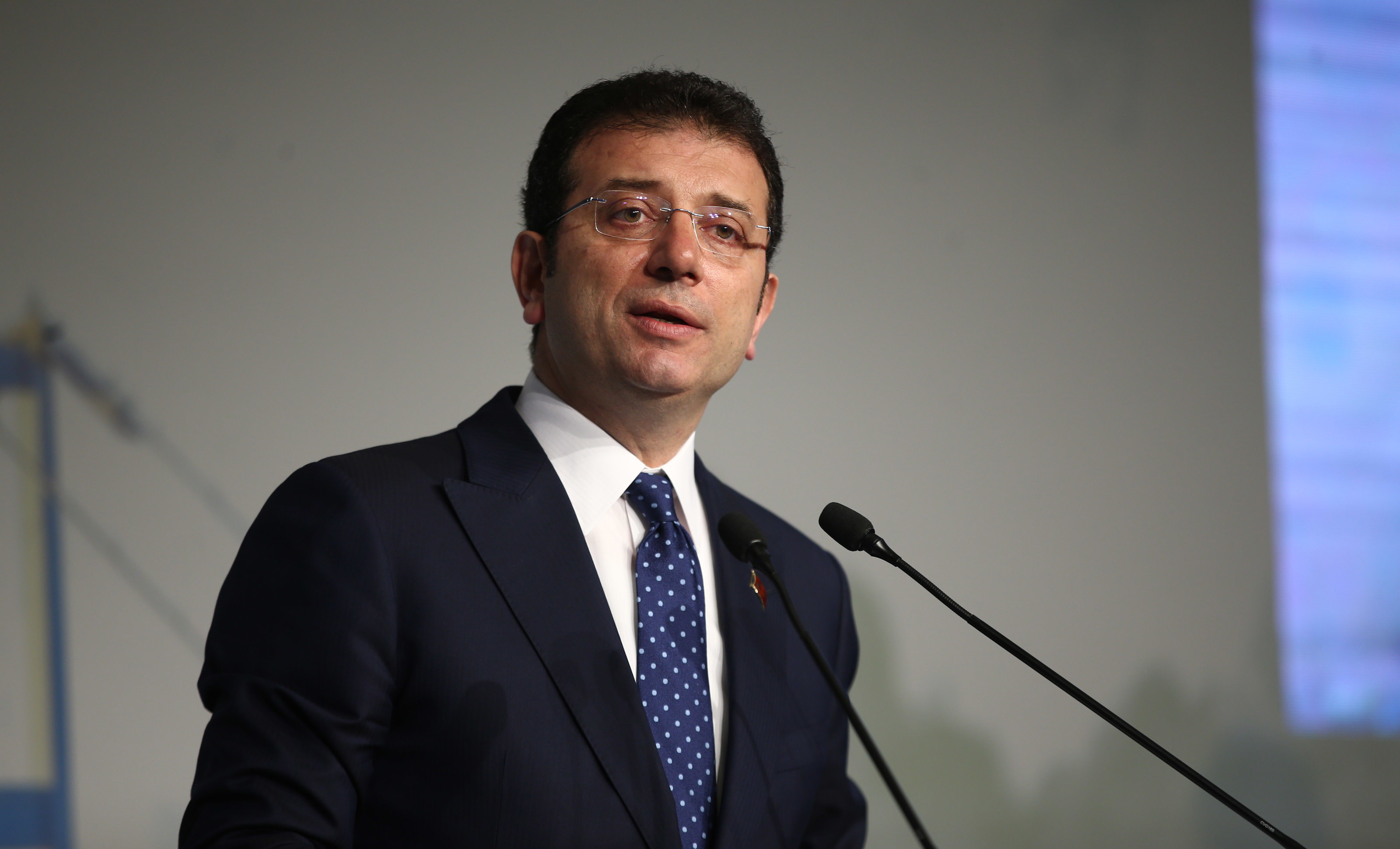 İBB Başkanı Ekrem İmamoğlu.