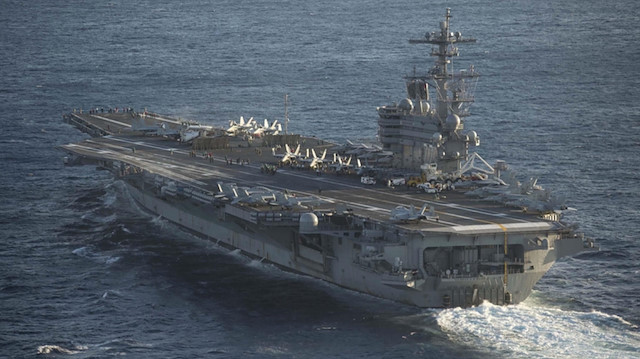 Truman uçak gemisi görev grubu aralıktan bu yana Akdeniz’de konuşlu bulunuyor.