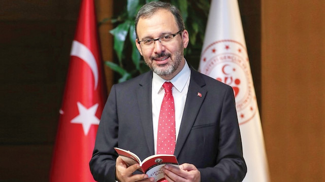 Gençlik ve Spor Bakanı Mehmet Muharrem Kasapoğlu 
