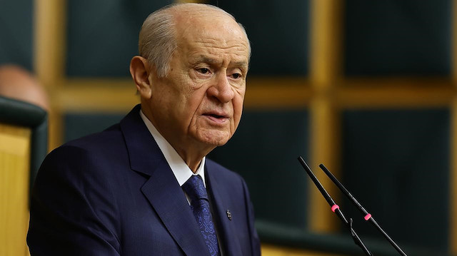 MHP Genel Başkanı Devlet Bahçeli.