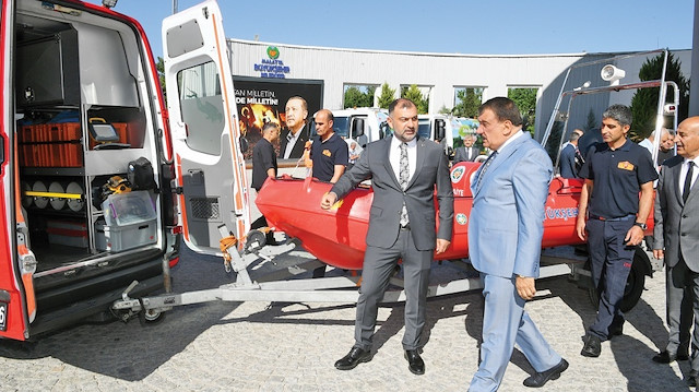 Malatya'da İtfaiye Daire Başkanlığı tarafından su altı arama ve kurtarma hizmetinde kullanılmak üzere araç alımı gerçekleştirildi. 