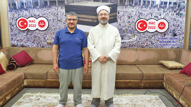 Diyanet İşleri Başkanı Ali Erbaş, Hüseyin Likoğlu'na konuştu.