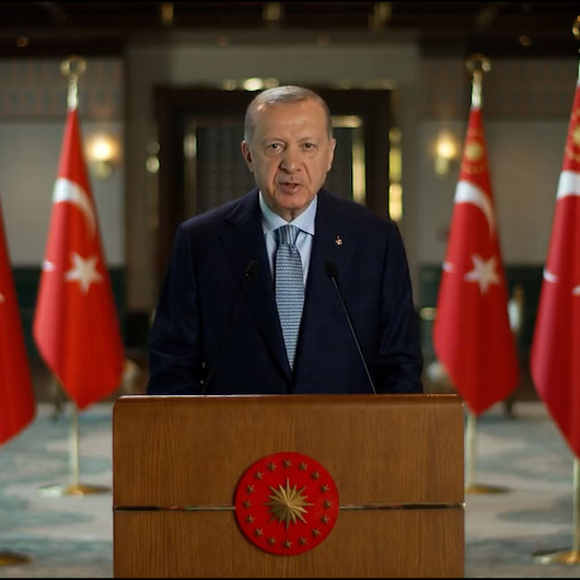 Cumhurbaşkanı Erdoğan'dan 15 Temmuz mesajı: Şehitlerimizin kanını yerde koymadık