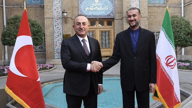 ​Dışişleri Bakanı Mevlüt Çavuşoğlu - İran Dışişleri Bakanı Hüseyin Emir-Abdullahiyan