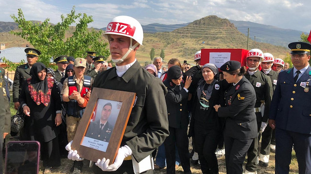 Şehit Piyade Uzman Çavuş Taşkın son yolculuğuna uğurlandı.