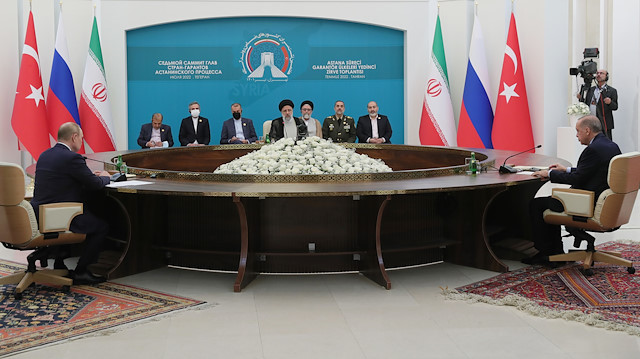Astana Formatında Yedinci Üçlü Zirve Toplantısı.
