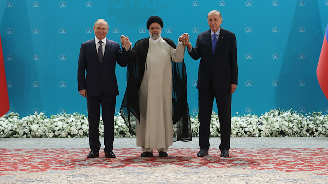 Astana Formatında Yedinci Üçlü Zirve Toplantısı yapıldı.  