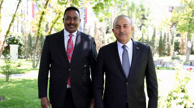 Dışişleri Bakanı Çavuşoğlu IGAD İcra Sekreteri Gebeyehu ile görüştü.