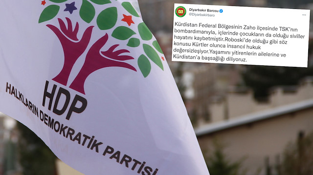 PKK Duhok'ta katliam yaptı, HDP ve Diyarbakır Barosu Türkiye'yi suçladı.