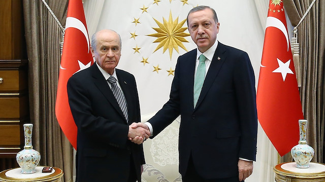 MHP Genel Başkanı Devlet Bahçeli'den Cumhurbaşkanı Erdoğan'a 'tahıl koridoru' tebriği