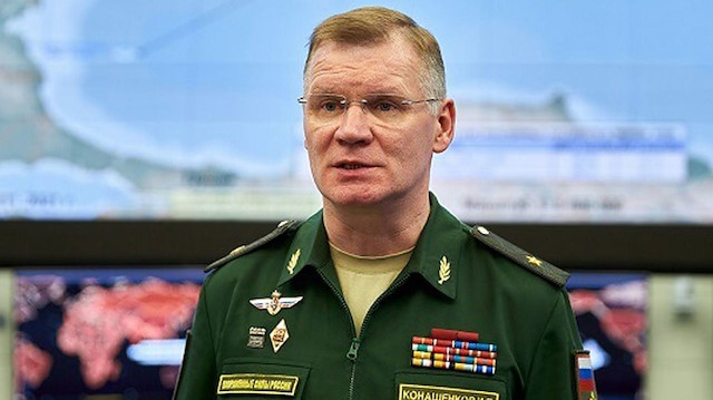 Rusya Savunma Bakanlığı Sözcüsü İgor Konaşenkov.