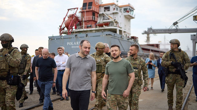 ​​Ukrayna Devlet Başkanı Volodimir Zelenskiy