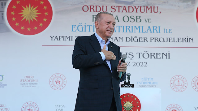 ​Cumhurbaşkanı Recep Tayyip Erdoğan açıklama yaptı.