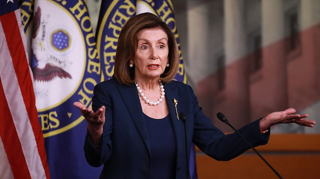 ABD Temsilciler Meclisi Başkanı Nancy Pelosi.