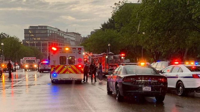 Beyaz Saray'ın yanındaki parka yıldırım düştü: 4 kişi yaralandı