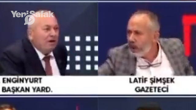 DP'li Enginyurt'tan Gazeteci Şimşek'e canlı yayında saldırı: Önce darp etti sonra korumasına dövdürdü