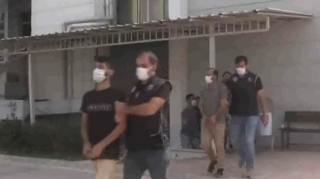 Mersin'de PKK şüphelileri adliyeye sevk edildi