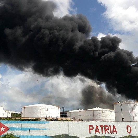 Kübada limandaki ham petrol depolama tesislerindeki patlamalarda 121 kişi yaralandı