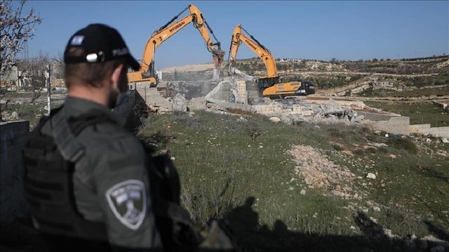 جيش الاحتلال الإسرائيلي يهدم منزلَي أسيرين فلسطينيَين شمالي الضفة
